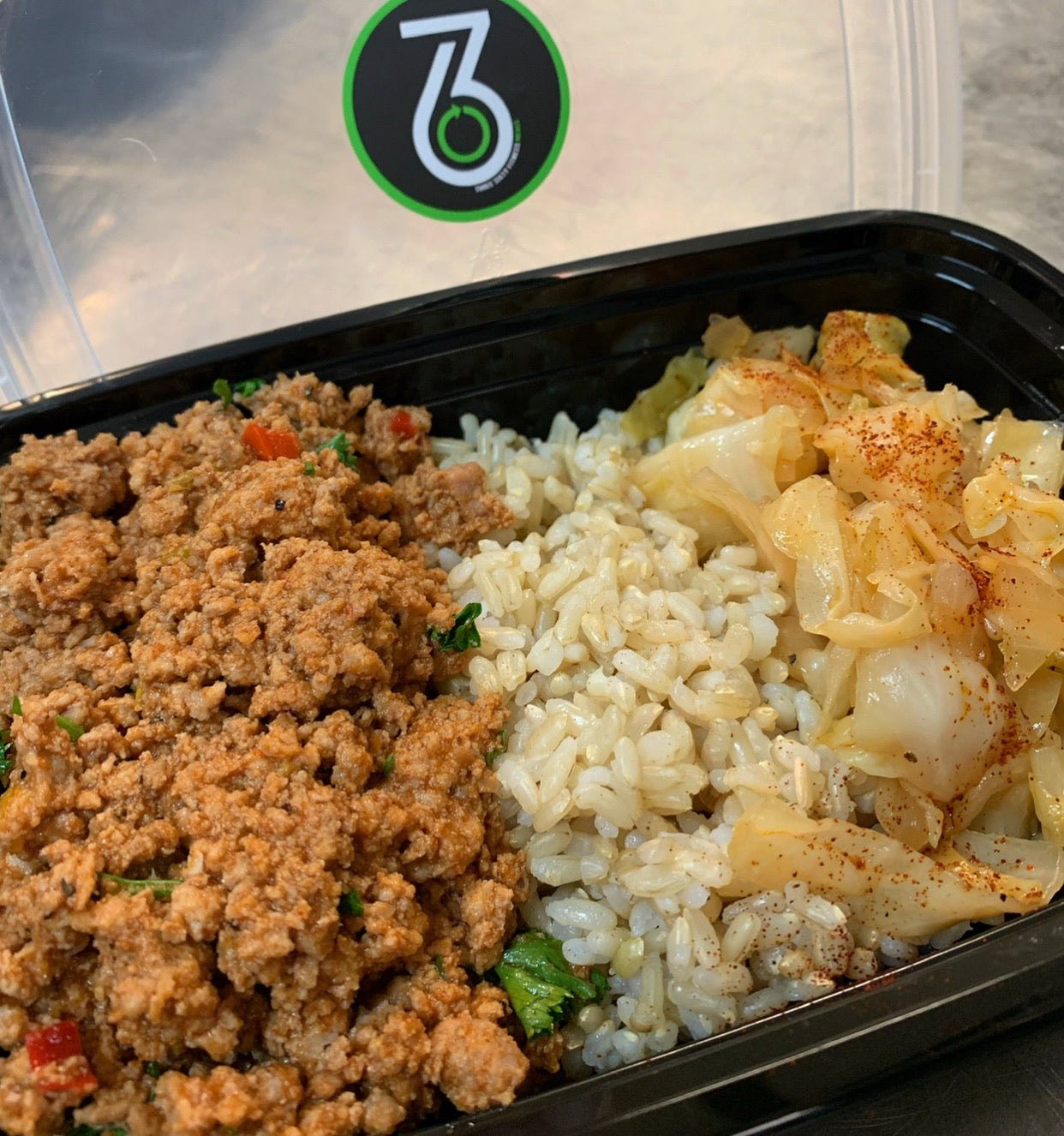 Chopped Cabbage Roll Bowl