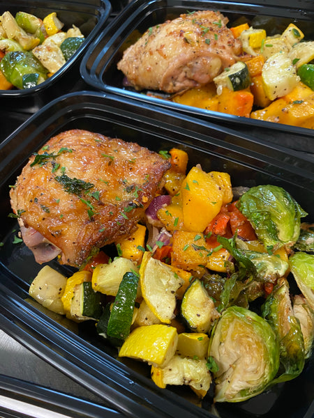 Baked Chicken with Harvest Vegetables