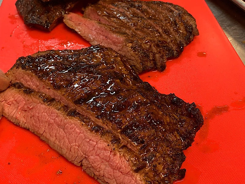 Sweet Garlic Balsamic Steak